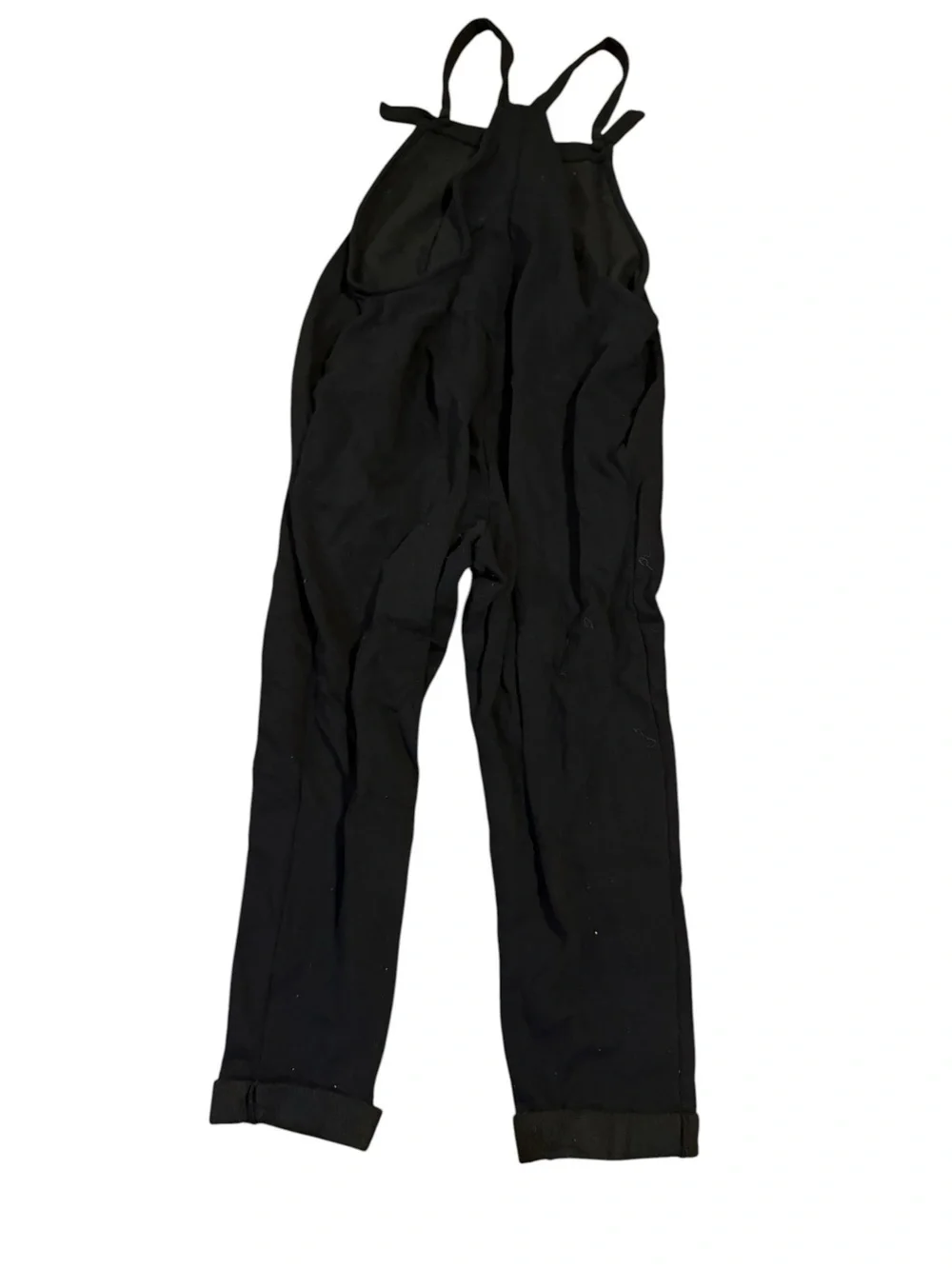 Old Navy Black Maternity Overalls with Adjustable Straps